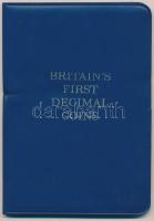 Nagy-Britannia 1968-1971. 1/2p-10p (5xklf) forgalmi sor műbőr tokban T:1
Great Britain 1968-1971. 1...