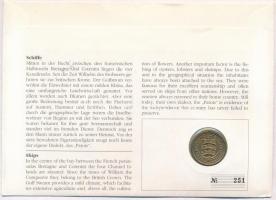 Guernsey 1983. 1P Ni-Br "HMS Crescent" borítékban, bélyegzésekkel T:1
Guernsey 1983. 1 Po...