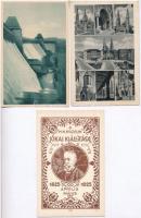 10 db RÉGI történelmi magyar városképes lap / 10 pre-1945 historical Hungarian town-view postcards