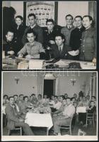 cca 1950-es, 1960-as évekből 21 db vintage fotó Tiszavölgyi József (1909-?) budapesti fotóriporter h...