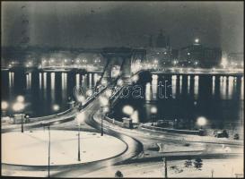 cca 1950-es, 1960-as évekből 21 db vintage fotó Tiszavölgyi József (1909-?) budapesti fotóriporter h...