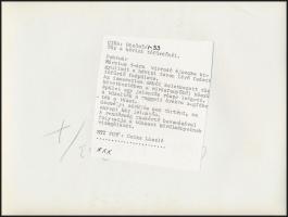 1986. március 3. A hévízi tófürdő épületeinek maradványai a tűzvész után, 4 db feliratozott sajtófot...