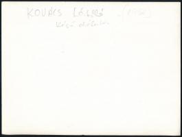 cca 1968 Kovács László: Késő délután, feliratozott, vintage fotóművészeti alkotás, a magyar fotográf...