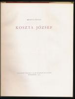 Bényi László: Koszta József. Magyar Mesterek. Bp.,1959, Képzőművészeti Alap. Kiadói félvászon-kötés,...