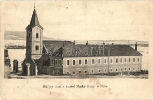 Nyitra, Nitra; Szűz Mária missziós ház és templom / Misijny dom a kostol Matky Bozej / mission house and church (fl)