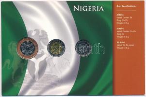 Nigéria 2006. 50k-2N (3xklf) fémpénz szettben T:1
Nigeria 2006. 50 Kobo - 2 Naira (3xdiff) metal co...