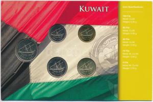 Kuvait 1995-1999. 5f-100f (5xklf) fémpénz szettben T:1
Kuwait 1995-1999. 5 Fils - 100 Fils (5xdiff)...