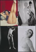 cca 1973 Örök fiatalság, szolidan erotikus felvételek, 7 db vintage negatív (24x36 mm) + 11 db vinta...