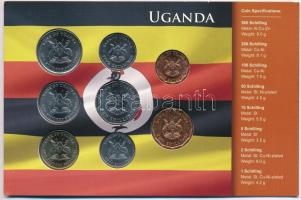 Uganda 1987-2008. 1Sh-500Sh (8xklf) fémpénz szettben T:1
Uganda 1987-2008. 1 Shilling - 500 Shillin...