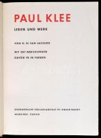 G. di San Lazzaro: Paul Klee. Leben und Werk. München-Zürich, 1958, Droemersche Verlagsanstalt Th. K...