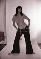 cca 1974 Esztétikai élmények, szolidan erotikus felvételek, 18 db vintage negatív + 4 db vintage fot...