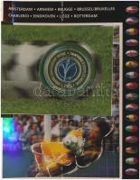 Belgium 2000. 50Fr Ni "II. Albert / Labdarúgó Európa-bajnokság" "BELGIQUE" + 200...