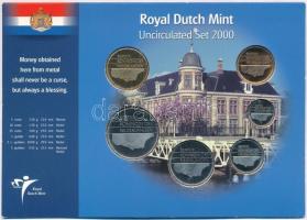 Hollandia 2000. 5c-2 1/2G (6xklf) forgalmi sor T:1 Netherlands 2000. 5 Centimes - 2 1/2 Gulden (6xdi...