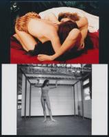 cca 1985 Izgalmas fotózások emlékei, szolidan erotikus felvételek, 8 db vintage negatív + 9 db vinta...