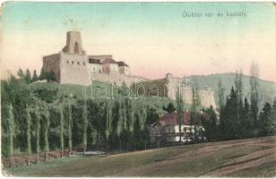1912 Ólubló, Stará Lubovna; Lublói vár / castle ruins / Lubovniansky hrad (EB)