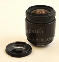 Tamron AF 28-80 mm f/3.5-5.6 zoom objektív, Pentax bajonettel, első kupakkal, jó állapotban