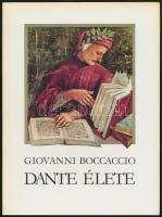 Giovanni Boccaccio: Dante élete. Fordította: Füsi József. Bp., 1979, Európa. Kiadói kartonált-kötés, kiadói illusztrált papír védőborítóban.