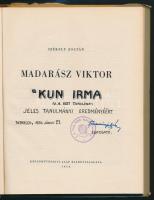 Székely Zoltán: Madarász Viktor. Magyar Mesterek. Bp.,1954, Képzőművészeti Alap. Kiadói félvászon-kö...