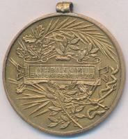 1929. Jubileumi Emlékérem / Postás Sportegyesület 1899. aranyozott fém emlékérem fülell (29mm) T:1-,2