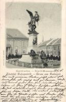 1898 Budapest Honvéd szobor