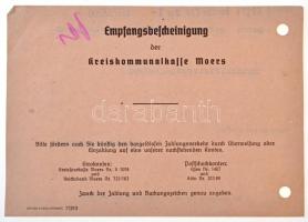 Német Harmadik Birodalom ~1939-1945. "Sebesülés jelvény, fekete fokozat?" nácitlanított fé...