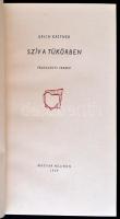Erich Kästner: Szív a tükörben. Válogatott versek. Bp.,1959, Magyar Helikon. Kiadói egészvászon-köté...