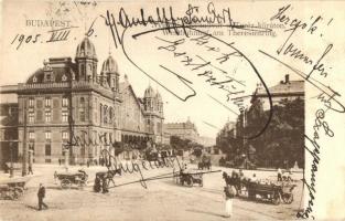1905 Budapest VI. Nyugati pályaudvar, Teréz körút