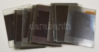 cca 1936 Eger, a Fotó: GRÁF műteremben készült, 14 db vintage üveglemez negatív, 12x16 cm és 7x11 cm