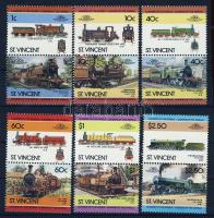 Locomotives IV. set (6 pairs), Mozdonyok IV. sor (6 pár), Lokomotiven IV. Satz (6 Paare)