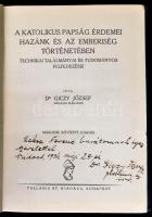Dr. Giczy József: A katolikus papság érdemei hazánk és az emberiség történetében. Technikai találmán...