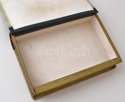 Retró Tere-fere teasüteményes doboz, 29×20×5 cm