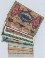 10db-os vegyes pengő, milpengő és adópengő bankjegy tétel T:III
