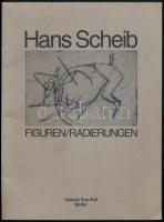 Hans Scheib: Figuren/Radierungen. Berlin,1988,Galerie Eva Poll. Német nyelven. Kiadói papírkötés, jó állapotban.