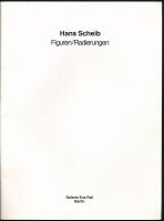 Hans Scheib: Figuren/Radierungen. Berlin,1988,Galerie Eva Poll. Német nyelven. Kiadói papírkötés, jó...