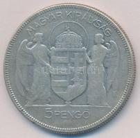 1930. 5P Ag "Horthy jobbra" T:2-,3
Adamo P8