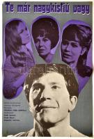 cca 1984 Te már nagykisfiú vagy, amerikai film plakát, rendezte: Francis Ford Coppola, hajtásnyommal, 55,5x38,5 cm