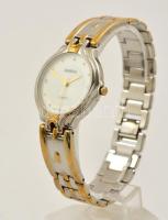 Geneva fém szíjas karóra, díszdobozban, nem működik