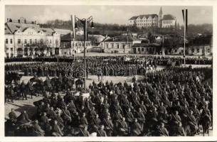 Léva Hungarian troops mass