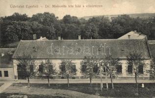1913 Eger, Dr. Miskovits féle ház a Vásár téren (Rb)