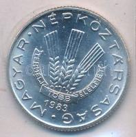 1983. 20f Al + 5Ft Ni + 10Ft Ni "FAO" sor, eredeti tokban tanúsítvánnyal + 100ft Cu-Ni &qu...