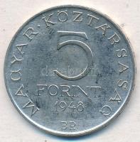 1948. 5Ft Ag "Petőfi" T:2 ph.
Adamo EM1