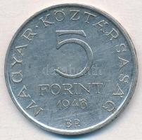 1948. 5Ft Ag "Petőfi" T:2
Adamo EM1