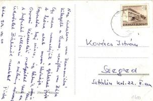 Báta, Hősök szobra, templom, út  (EB)