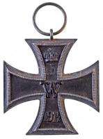 Német Birodalom 1914. Vaskereszt 2. osztály kitüntetés mellszalag nélkül T:2 German Empire 1914. Iron Cross 2nd class decoration without ribbon C:XF