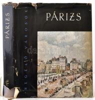 Párizs. Francia írók, költők, festők, Párizsról. A szöveget válogatta, az előszót és az összekötő szöveget írta: Bajomi Lázár Endre. Bp.,1960, Európa. Fekete-fehér fotókkal illusztrált. Kiadói egészvászon-kötés, kiadói szakadt, sérült papír védőborítóban.   Neves francia szerzők írásaival, közte: Apollinaire, Baudelaire, Flaubert, Fournier, France, Victor Hugo, Montesqieu, Villon, Zola és mások írásaival. Babits Mihály, Petőfi Sándor, Radnóti Miklós, Szabó Lőrinc, Szabó Magda, Weöres Sándor, és mások fordításában.