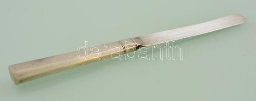 Ezüst(Ag) kis kések, jelzett, 6 db, h: 15 cm, nettó: 103,2 g