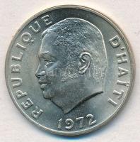 Haiti 1972. 50c Cu-Ni FAO / Jean-Claude Duvalier elnök tanúsítvánnyal T:1- Haiti 1972. 50 Centimes Cu-Ni FAO / President Jean-Calude Duvalier with certificate C:AU Krause KM#101