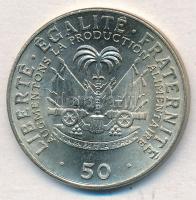 Haiti 1972. 50c Cu-Ni "FAO / Jean-Claude Duvalier elnök" tanúsítvánnyal T:1-
Haiti 1972. ...