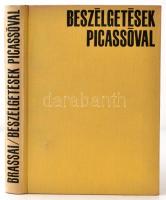 Brassai: Beszélgetések Picassóval. Bp.,1968, Corvina. Fekete-fehér fotókkal. Kiadói egészvászon-kötés.
