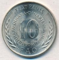 Jugoszlávia 1976. 10D Cu-Ni-Zn "FAO" tanúsítvánnyal T:1-
Yugoslavia 1976. 10 Dinara Cu-Ni...